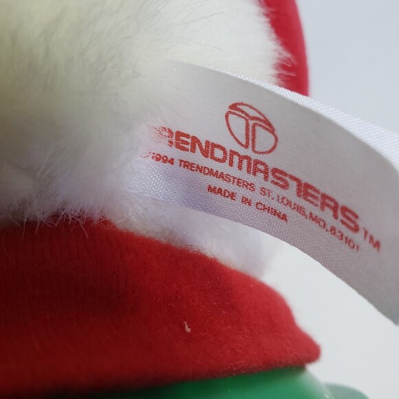 Trendmasters Christmas Bear Recorder Talking Bear Vintage Tested Works - Picture 11 of 13